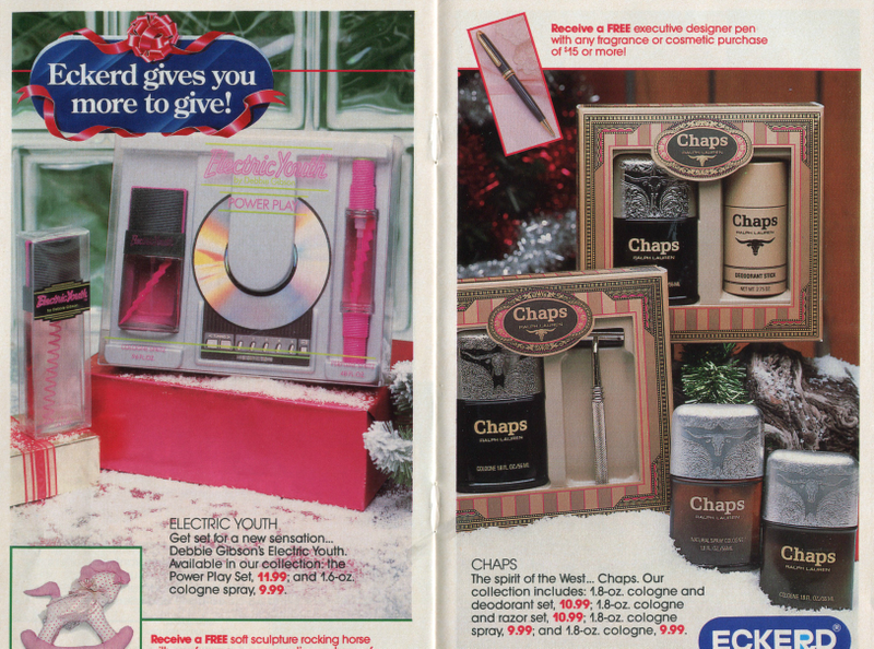 Illustration for article titled 12 Days of Christmas Presents Past: A 'Power Play' Fragrance Set by Teen Idol Debbie Gibson
